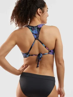 Title Nine Selkie High Neck Bikini Top - Amazonia><noscript><img width=