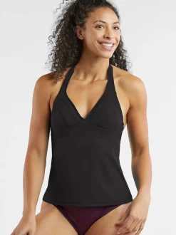 Title Nine Set It And Forget It Halter Tankini Top><noscript><img width=
