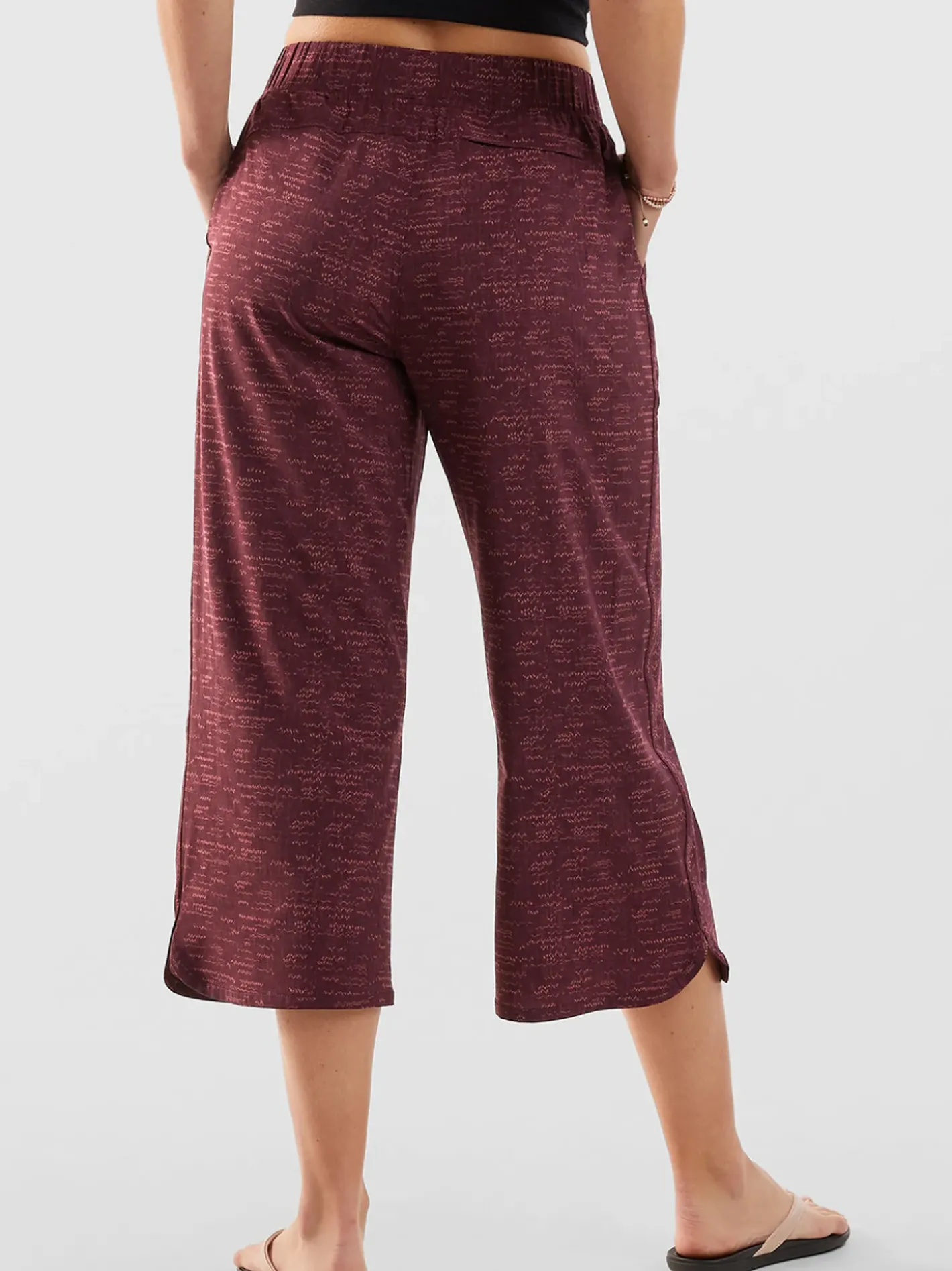 Title Nine Slaycation 2.0 Cropped Pants - Aruba Petite>Women Swim Cover Ups