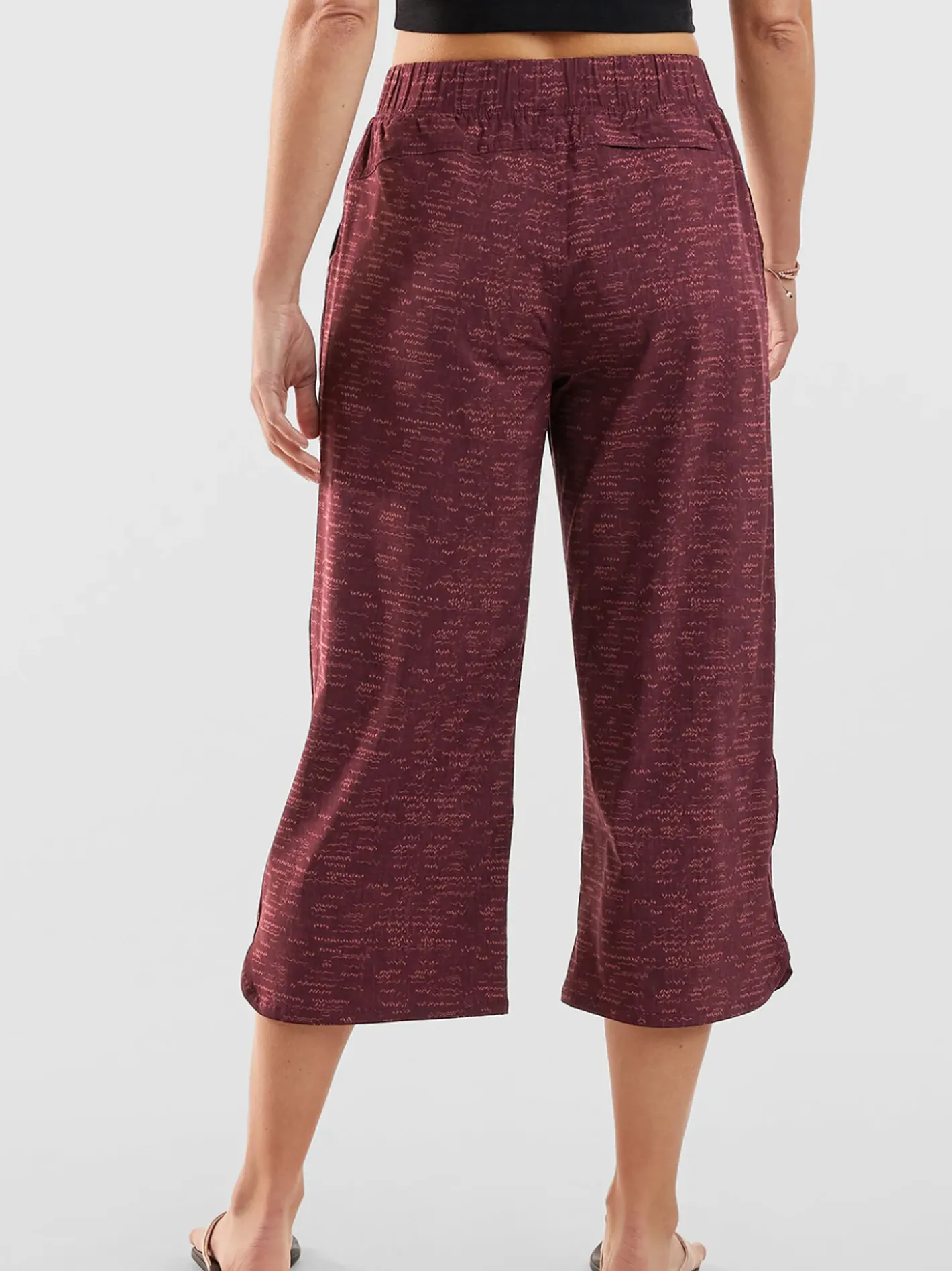 Title Nine Slaycation 2.0 Cropped Pants - Aruba Petite>Women Swim Cover Ups