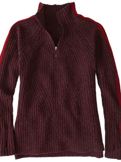 Title Nine Snowcat 1/4 Zip Sweater>Women Long Sleeve Tops