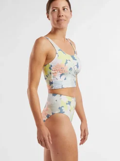 Title Nine Streamline High Waisted Bikini Bottom - Barrier Reef><noscript><img width=