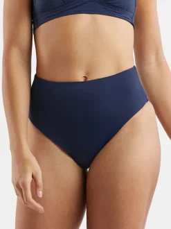 Title Nine Streamline High Waisted Bikini Bottom - Solid><noscript><img width=