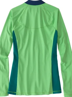 Title Nine Sunbuster 1/4 Zip Long Sleeve Sun Shirt - Solid><noscript><img width=