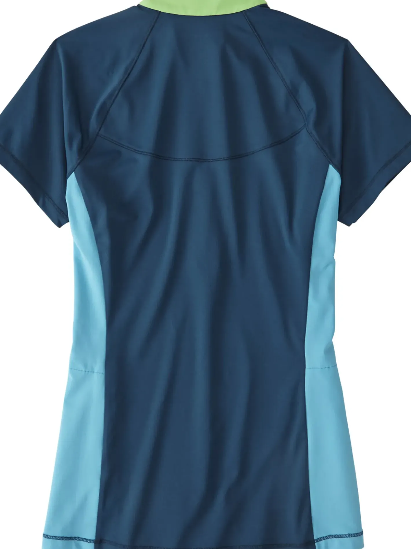 Title Nine Sunbuster 1/2 Zip Short Sleeve Sun Shirt - Solid>Women Rash Guards, Sun Shirts & Swim Shirts