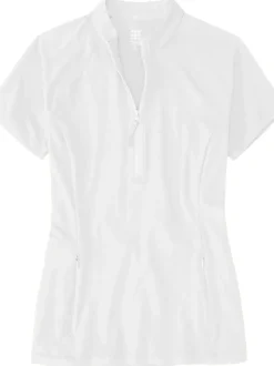 Title Nine Sunbuster 1/2 Zip Short Sleeve Sun Shirt - Solid>Women Rash Guards, Sun Shirts & Swim Shirts