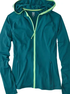 Title Nine Sunbuster Full Zip Hoodie - Solid><noscript><img width=
