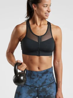 Title Nine Terminator Zip Front Sports Bra><noscript><img width=
