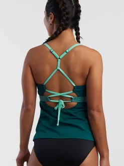 Title Nine Tidal Rave Underwire Tankini Top - Colorblock><noscript><img width=