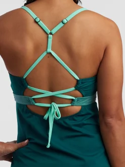 Title Nine Tidal Rave Underwire Tankini Top - Colorblock><noscript><img width=