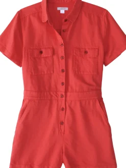 Title Nine Trestles Short Romper>Women Dresses