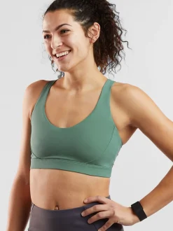 Title Nine Twister Strappy Bra>Women Sports Bras