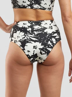 Title Nine Two-Fer Reversible Bikini Bottom - Leilani Print>Women Bikini Bottoms